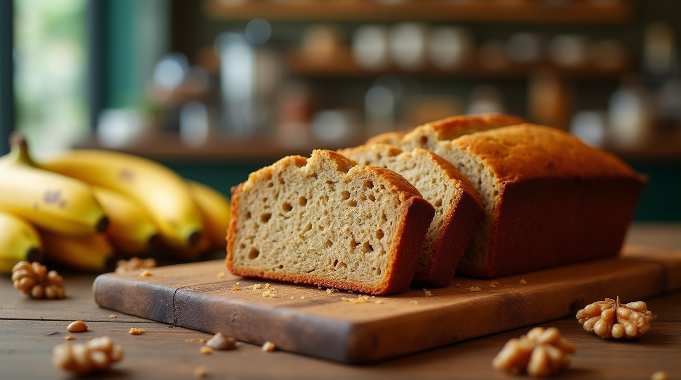 Copycat Starbucks Banana Bread