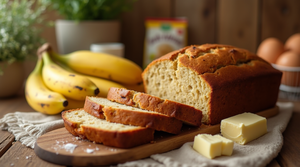 banana bread using cake mix