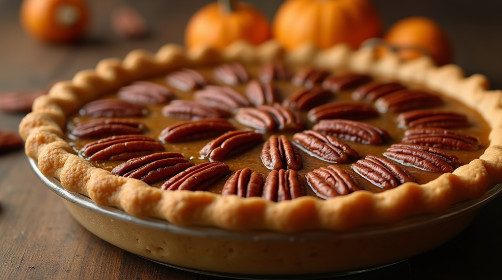 creamy pecan pie