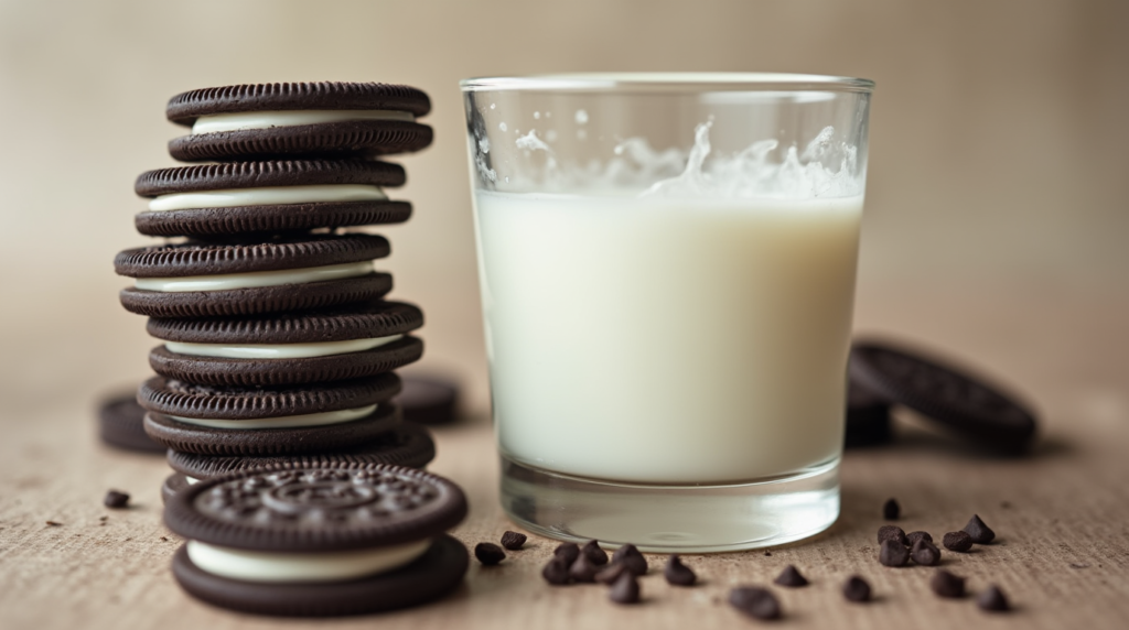oreos and milk