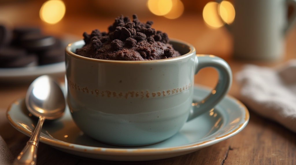 oreo microwave cake